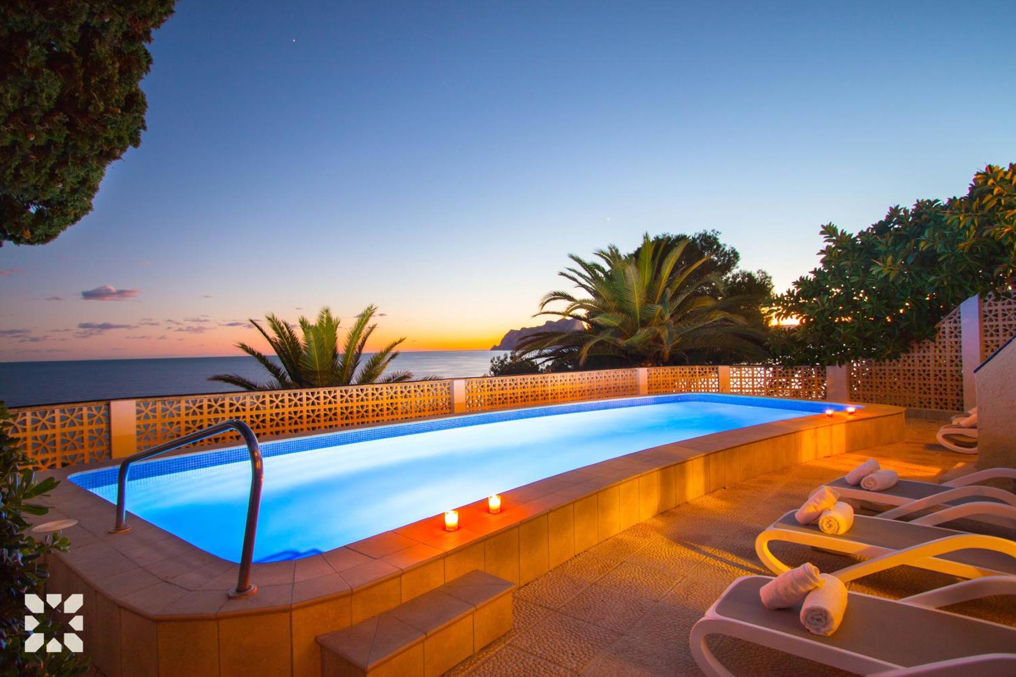 Villa Dauphin By Abahana Villas Moraira Exterior foto