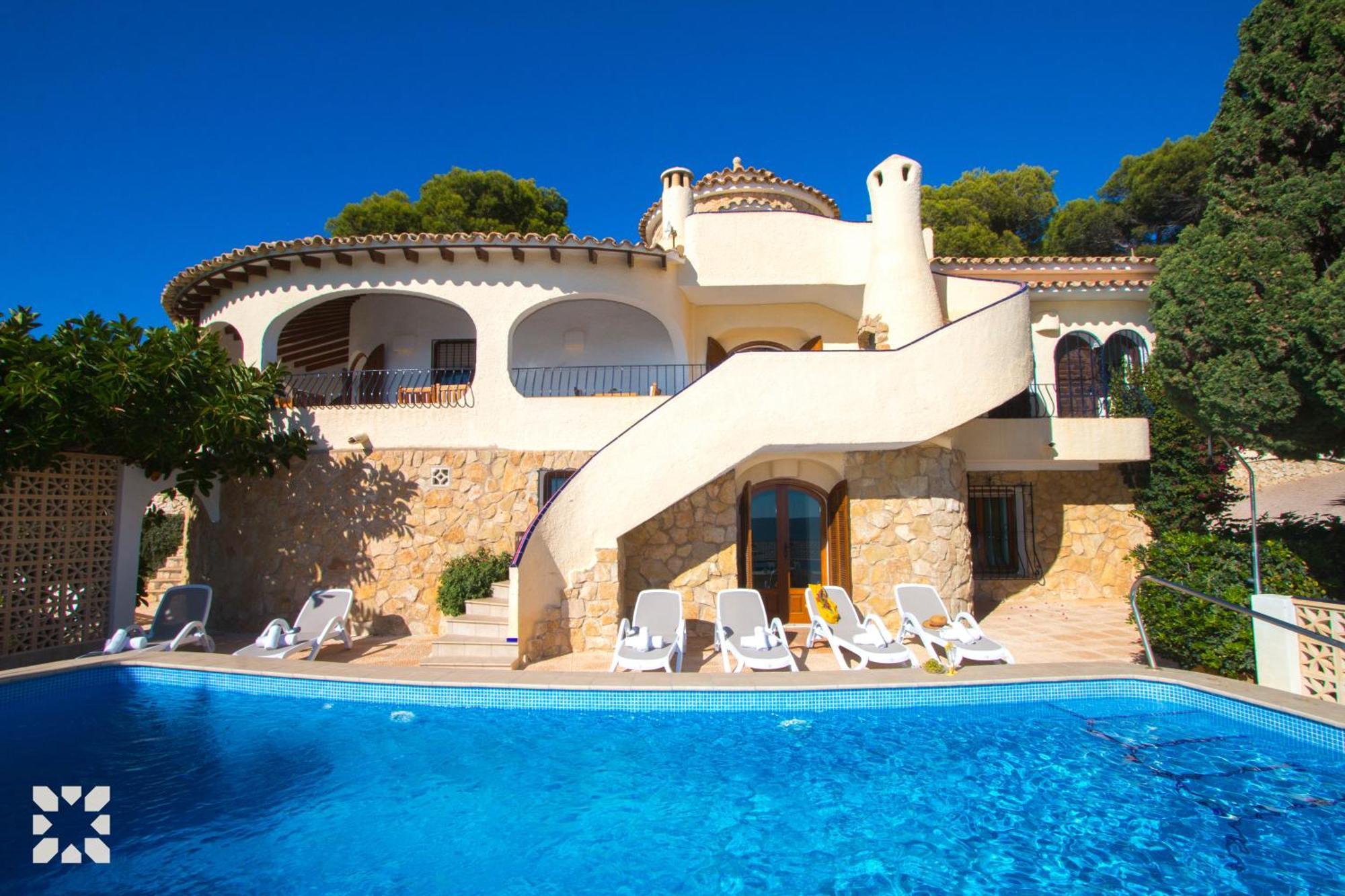 Villa Dauphin By Abahana Villas Moraira Exterior foto